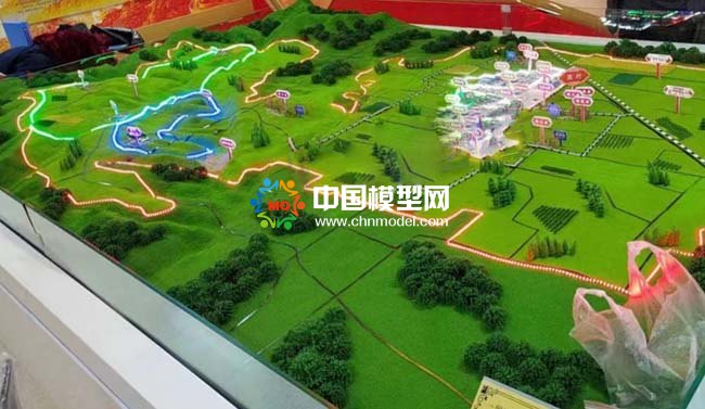 村鎮疫情防控沙盤模型