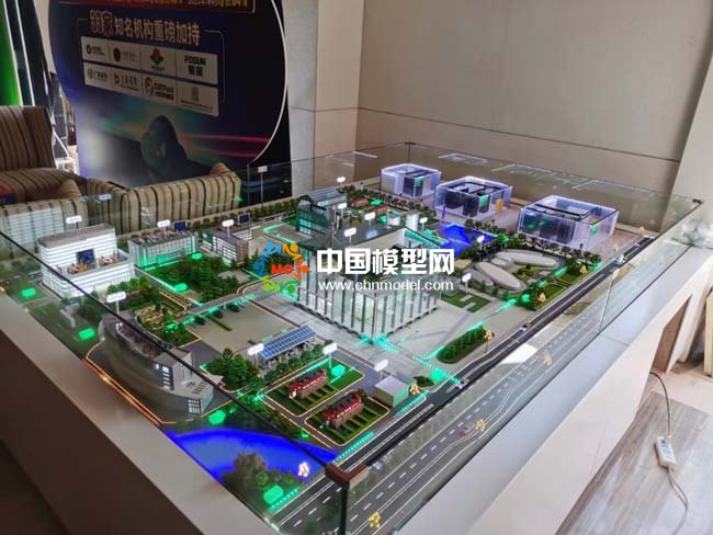 雙碳綠色共享新能源沙盤模型