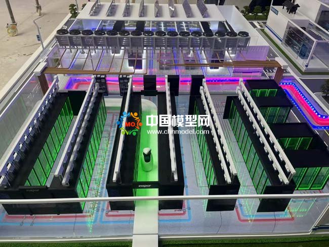 液冷數據中心解決方案沙盤模型