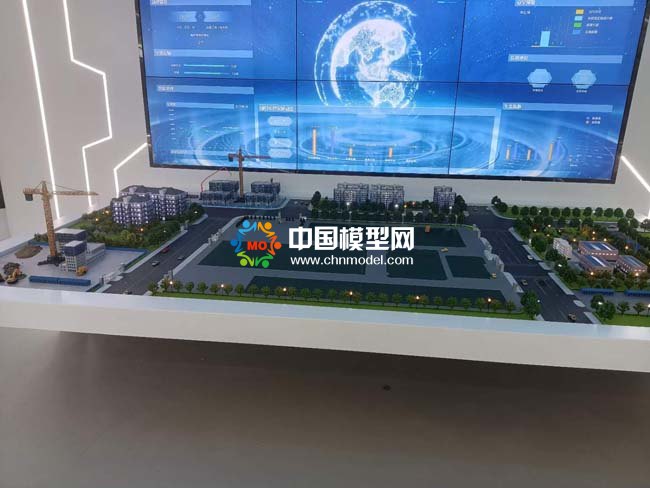 環境智慧管理系統沙盤模型