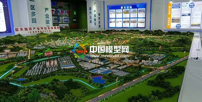 產業平臺沙盤模型