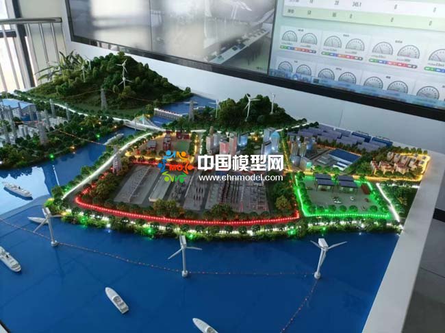 風(fēng)光資源儲(chǔ)備新能源產(chǎn)業(yè)沙盤(pán)模型