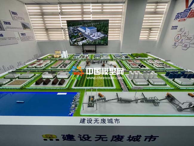 建設無廢城市沙盤模型