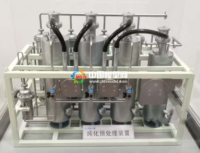 純化預處理裝置模型