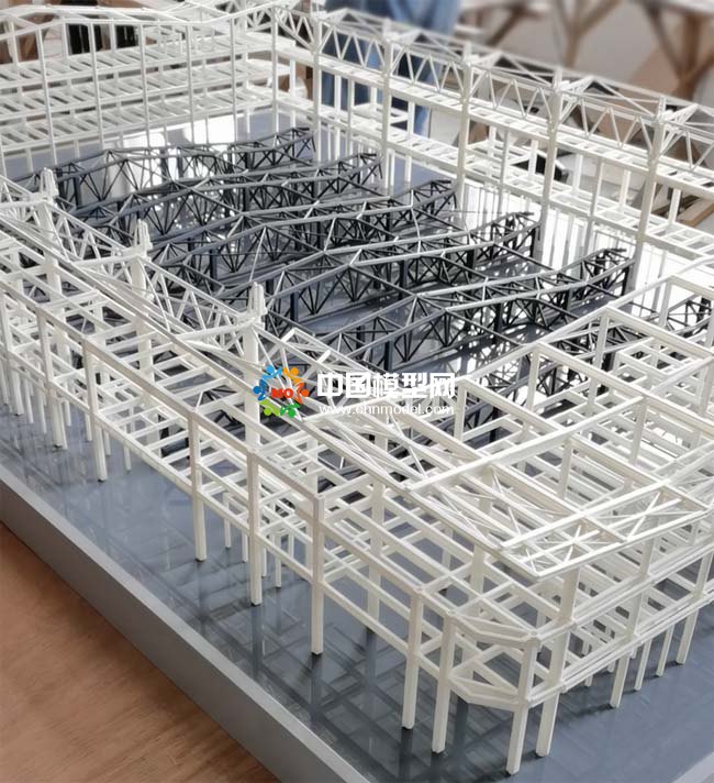 鋼結構桁提升模型