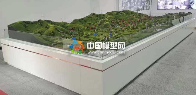微晶石墨礦山石墨產業園沙盤模型