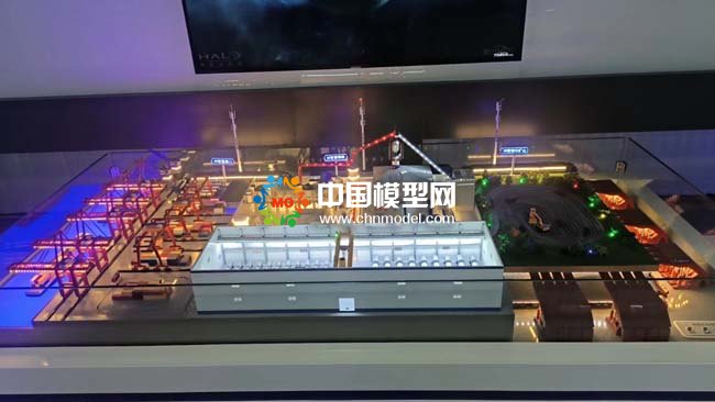 5G+全連接工廠沙盤模型