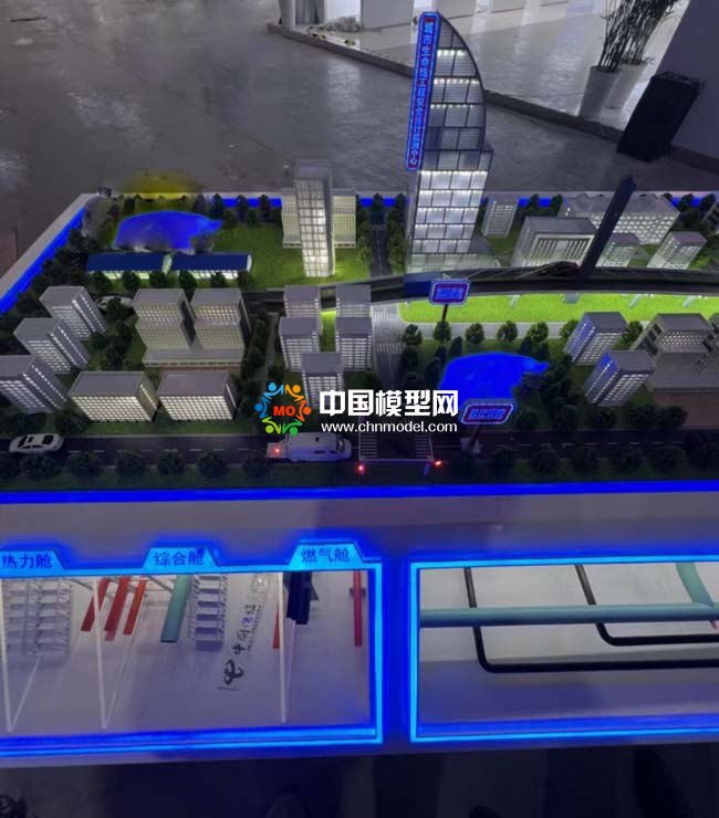 城市生命線工程安全運(yùn)行監(jiān)測(cè)沙盤模型