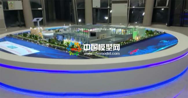 有機廢棄物資源化利用處理沙盤模型