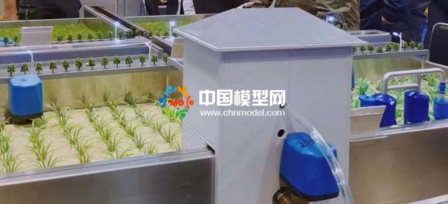 智能一體灌排系統自動化灌排沙盤模型