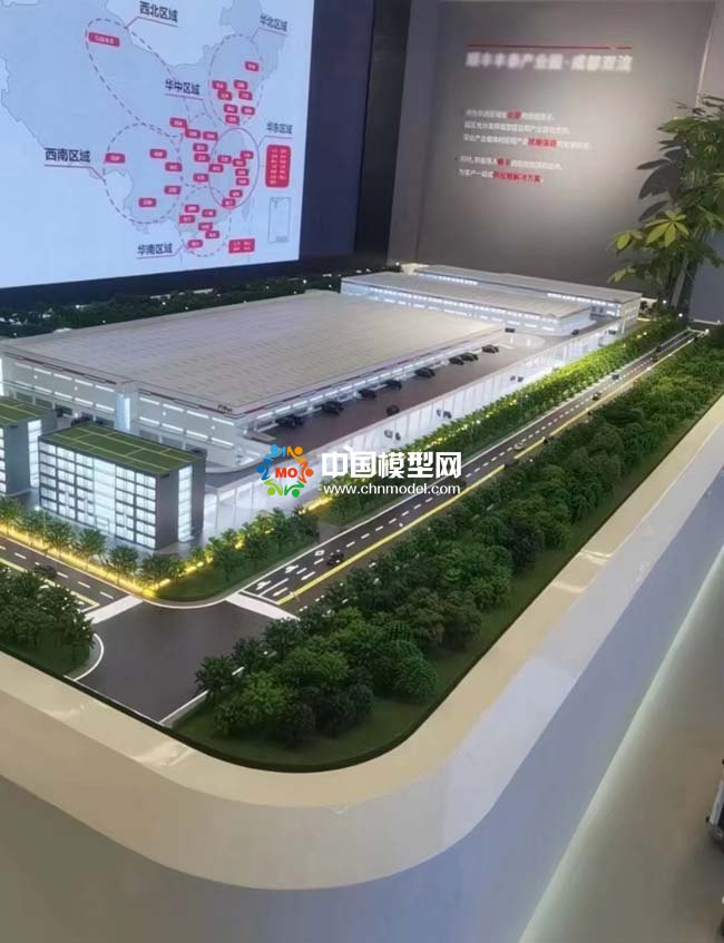 物流產業園沙盤模型