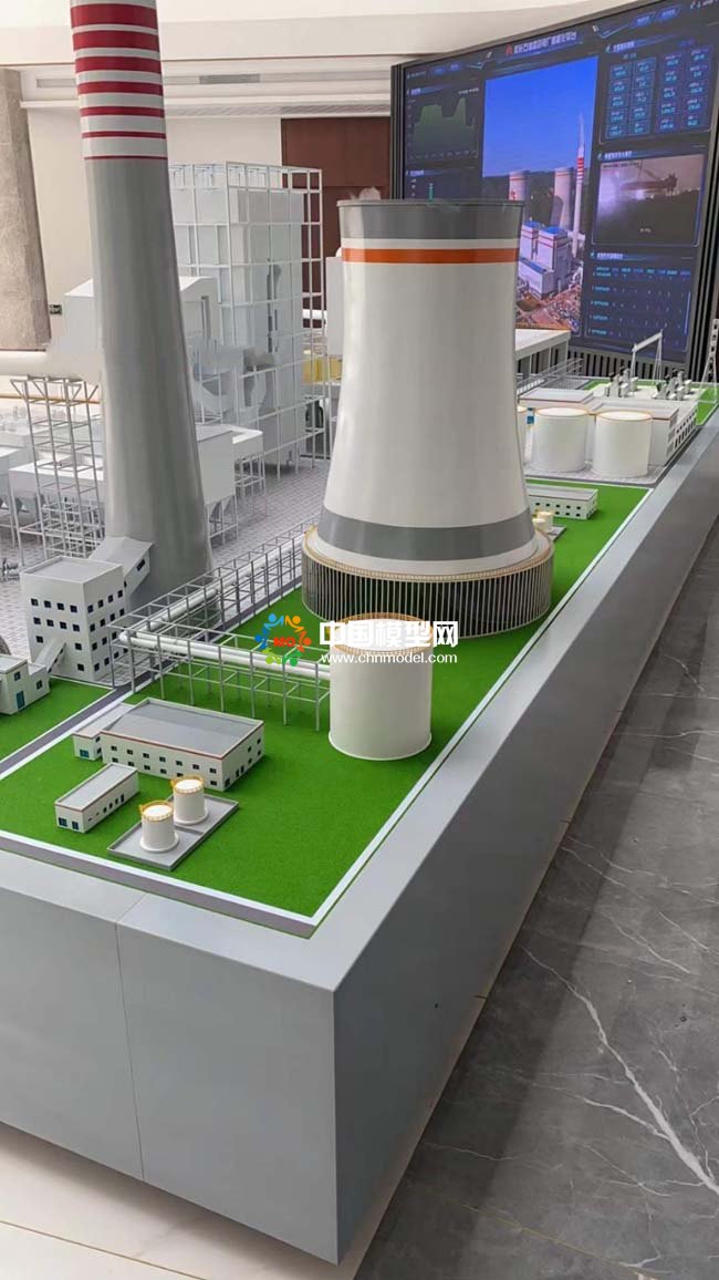 超臨界火力發電機組沙盤模型