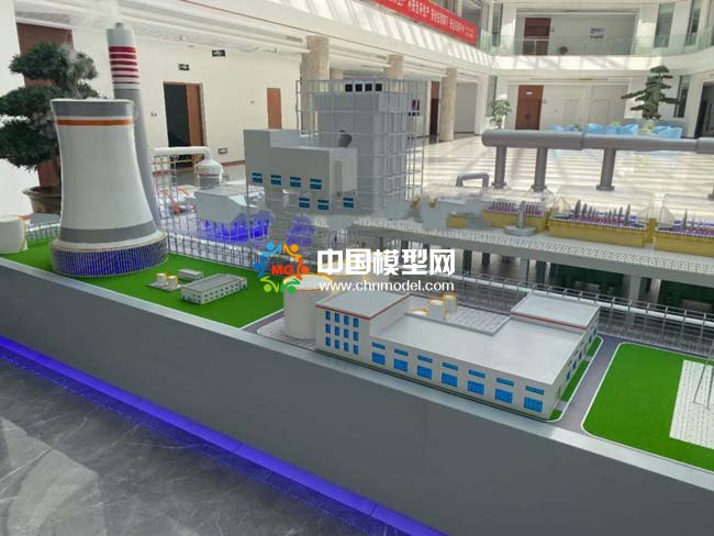 超臨界火力發電機組沙盤模型