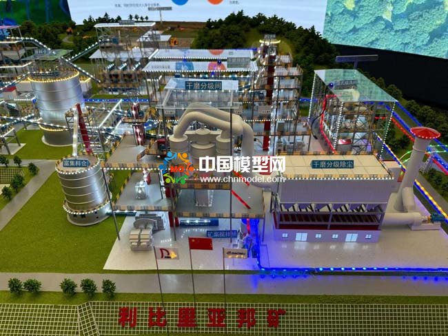 利比里亞邦礦沙盤模型