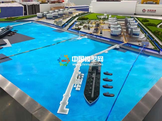 海上油氣生產運營沙盤模型