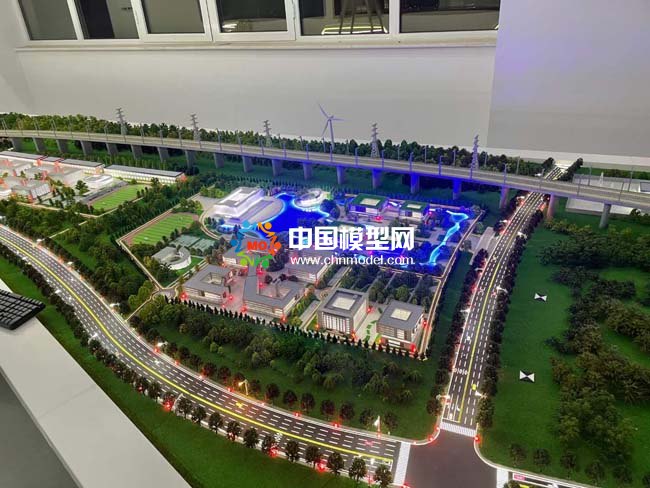 石家莊鐵路學院教學實訓沙盤模型