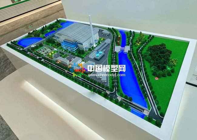 焚燒熱解氣化處置工藝沙盤模型