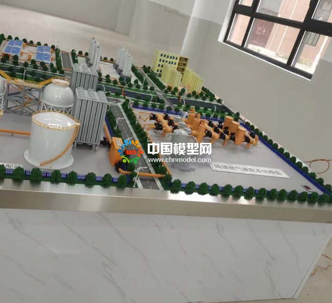 城鎮燃氣輸配系統沙盤模型