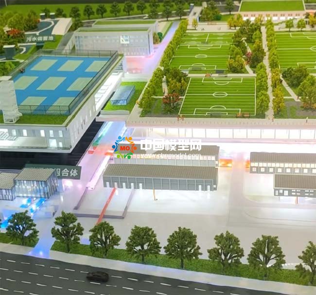 環水綠色生態綜合體沙盤模型