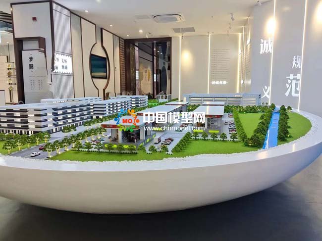 現代化農產品深加工企業沙盤模型