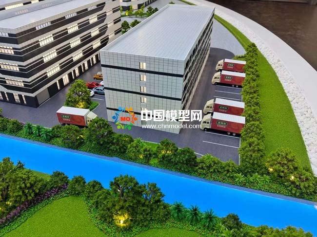 現代化農產品深加工企業沙盤模型