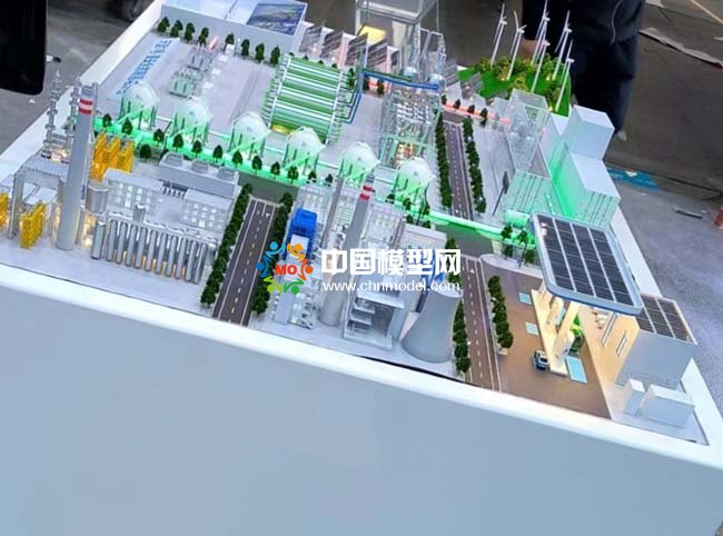 制氫技術氫能應用場景沙盤模型