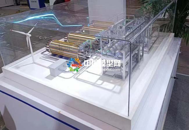 制氫技術氫能應用場景沙盤模型