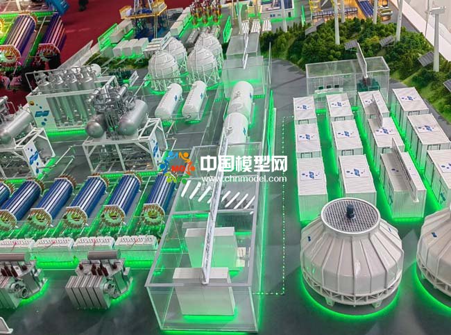 可再生能源大規模制氫沙盤模型