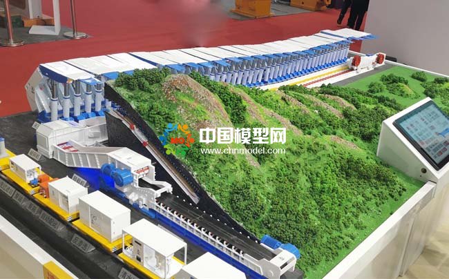 煤礦設備礦山模型