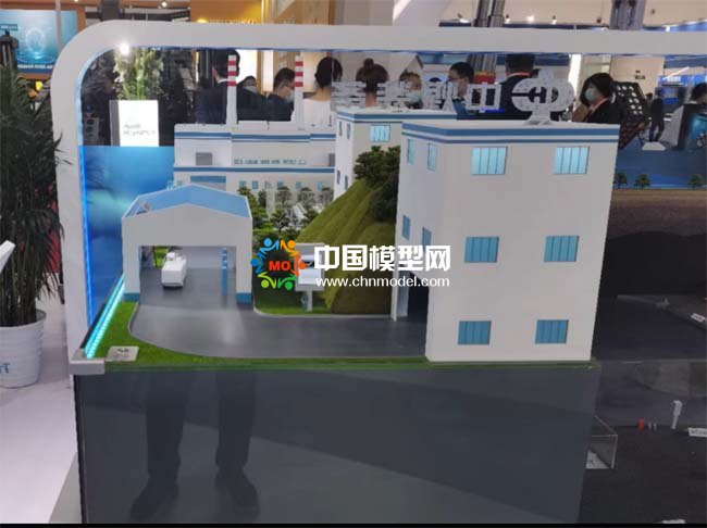 煤礦智能網聯無人輔運駕駛沙盤模型