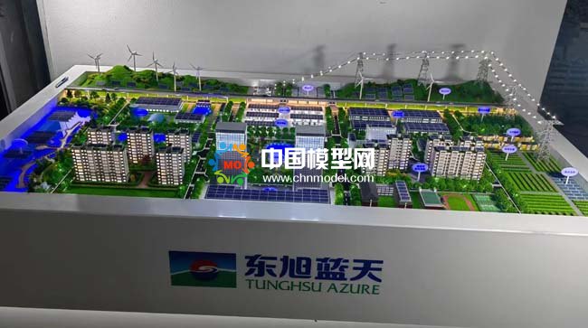 光伏發電風力發電可再生能源沙盤模型