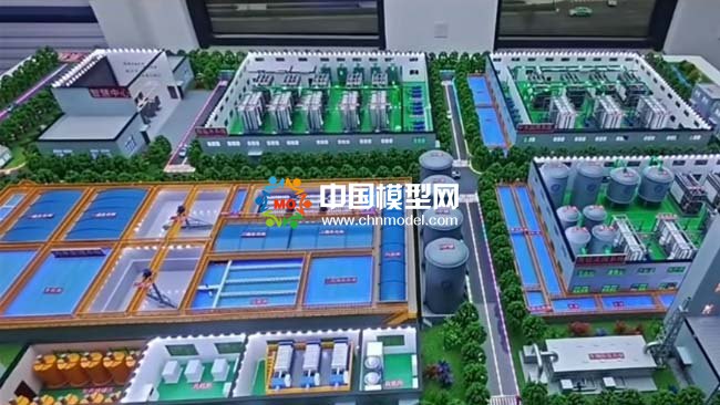 智匯協同水生態凈界系統沙盤模型