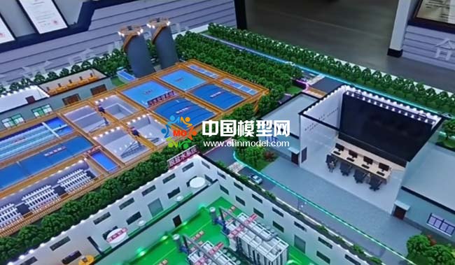 智匯協同水生態凈界系統沙盤模型