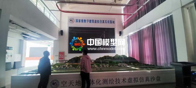 空天地一體化化測繪技術(shù)虛擬仿真沙盤模型