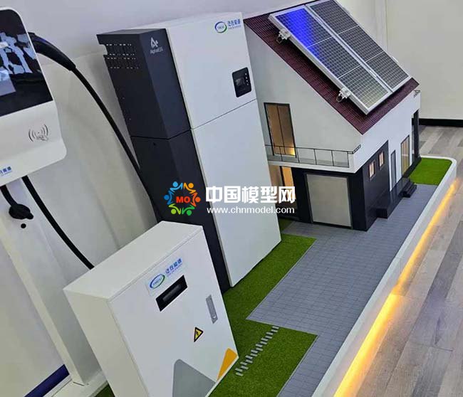 光伏充電樁模型