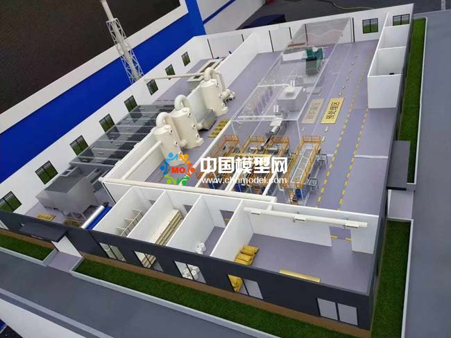 垃圾降解處理沙盤模型