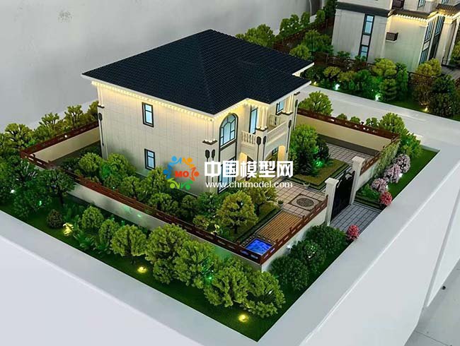農村自建房別墅模型