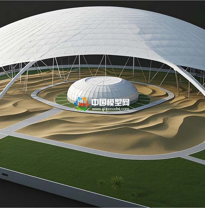 膜結(jié)構(gòu)氣膜沙盤(pán)模顛覆傳統(tǒng)，重塑空間新形態(tài)