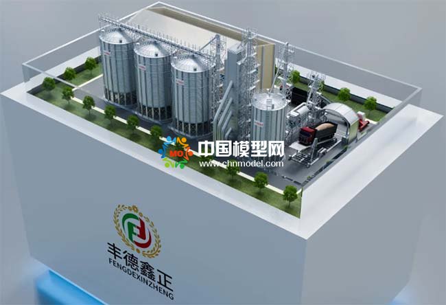 糧食機械設備模型糧食倉儲沙盤模型