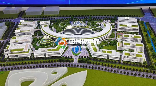 浙中實驗室長三角中醫藥科創園沙盤模型