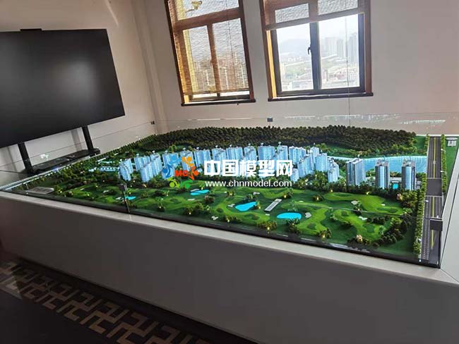 七彩瀾灣房地產(chǎn)售樓沙盤模型