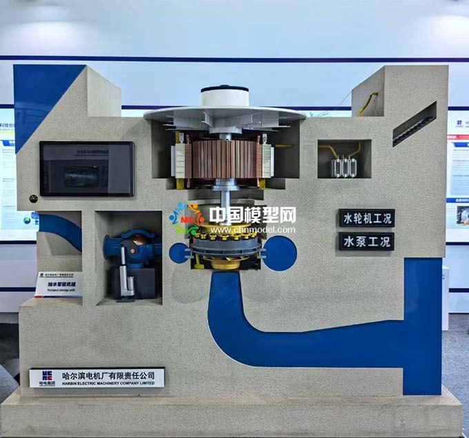 儲能水輪發電機模型