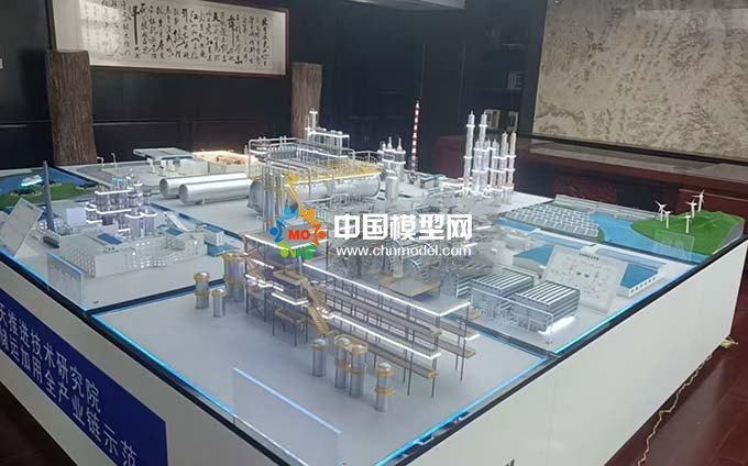 液氫制儲運加用全產業鏈示范沙盤模型