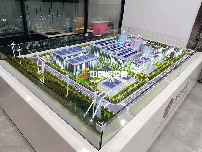 區(qū)域零碳智慧能源沙盤(pán)模型