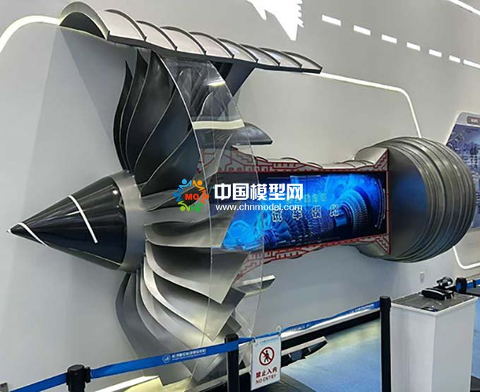 航空發動機試車模擬沙盤模型