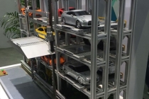 立體停車庫模型，動態車庫模型，智能停車模型