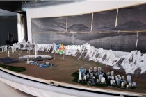 清潔能源沙盤模型，風電模型，光伏發電模型