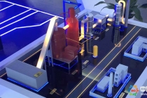 航天清源垃圾焚燒飛灰等離子熔融處置系統模型