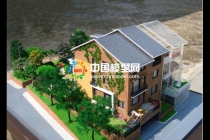 精品建筑模型重設計，細節處理要到位