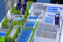 牧場養殖廢棄物多元化協同處理沙盤模型